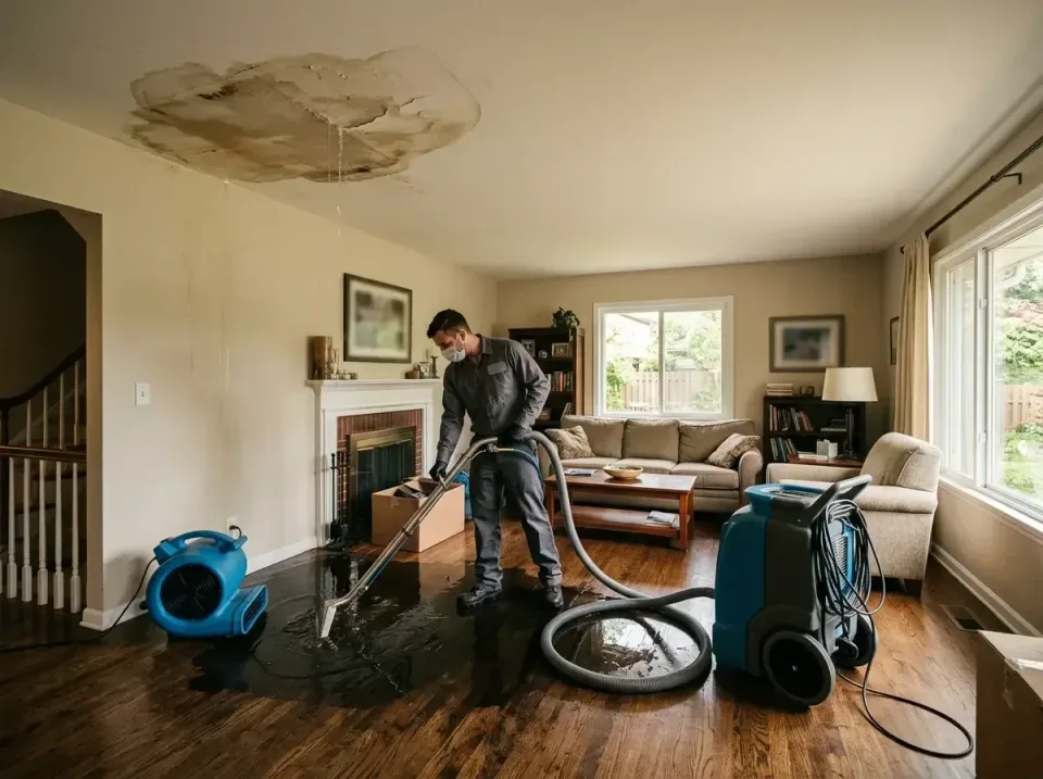 attic-pipe-burst-ceiling-drip-008 — frequently asked questions, Water Damage Restoration & Carpet Care in Gonzalez, FL